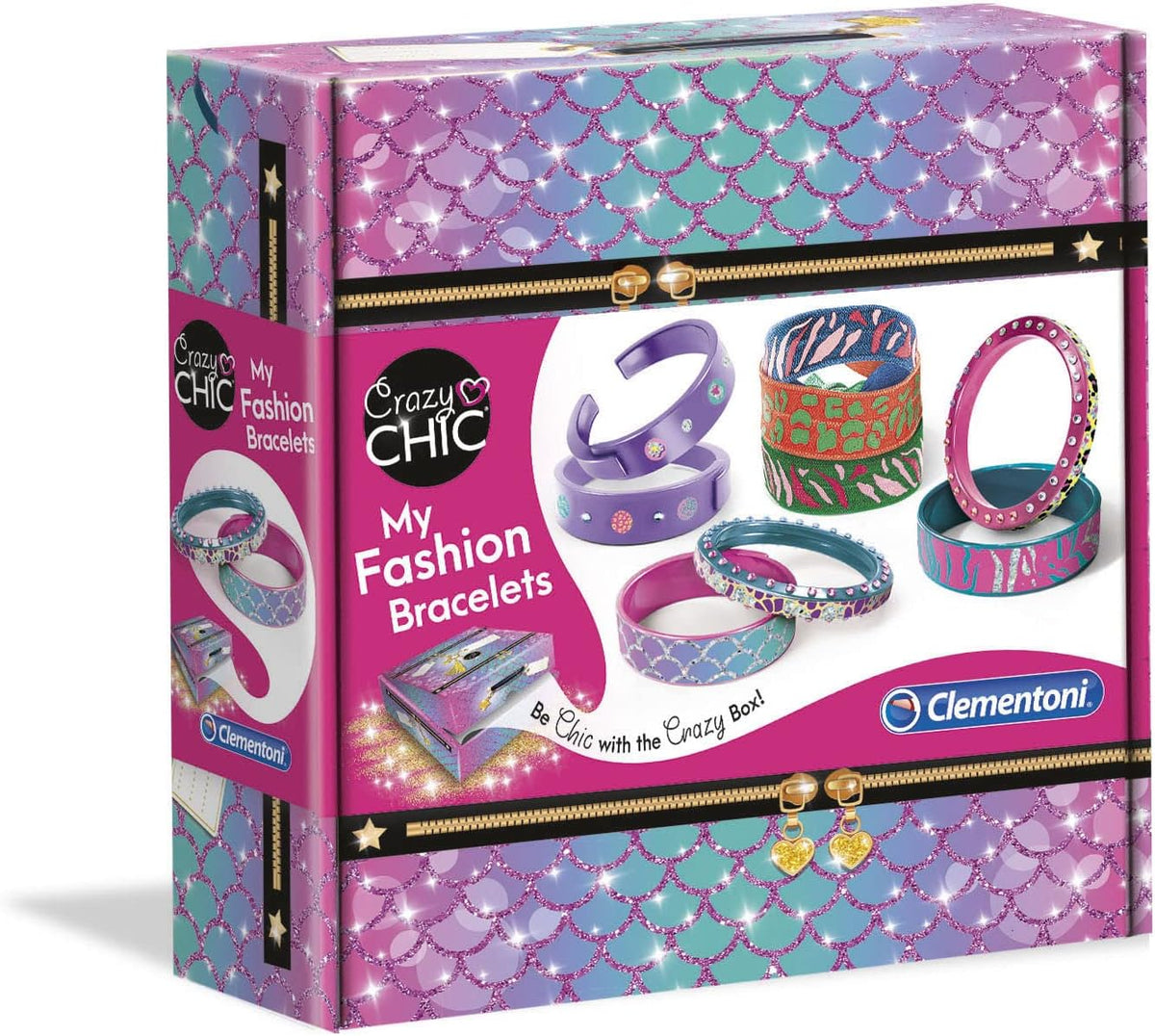 Clementoni 18582 Crazy Chic My Fashion Bracelets Jewellery Kit