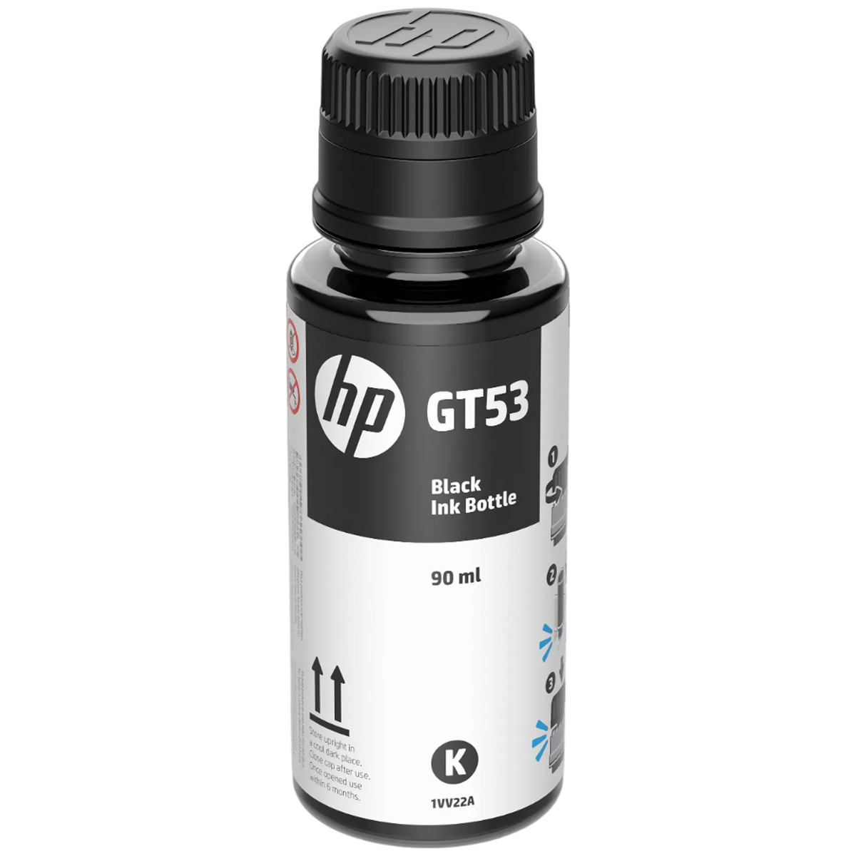 HP GT53 Black Ink Bottle