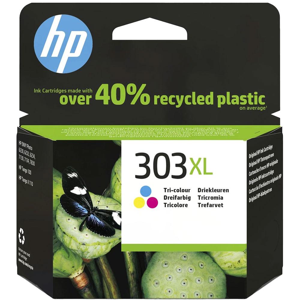 HP 303XL High Yield Tri-colour Original Ink Cartridge – T6N03AE