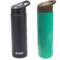 Smash Stainless Steel Single Wall Fashion Sipper Bottle 750ml Assorted Colours