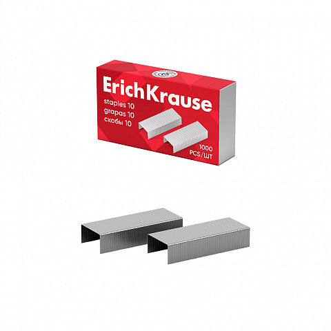 Staples №10 ErichKrause (box 1000 pcs)