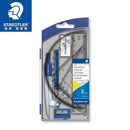 Staedtler 8-Piece Math Geometry Set 550 60 S8