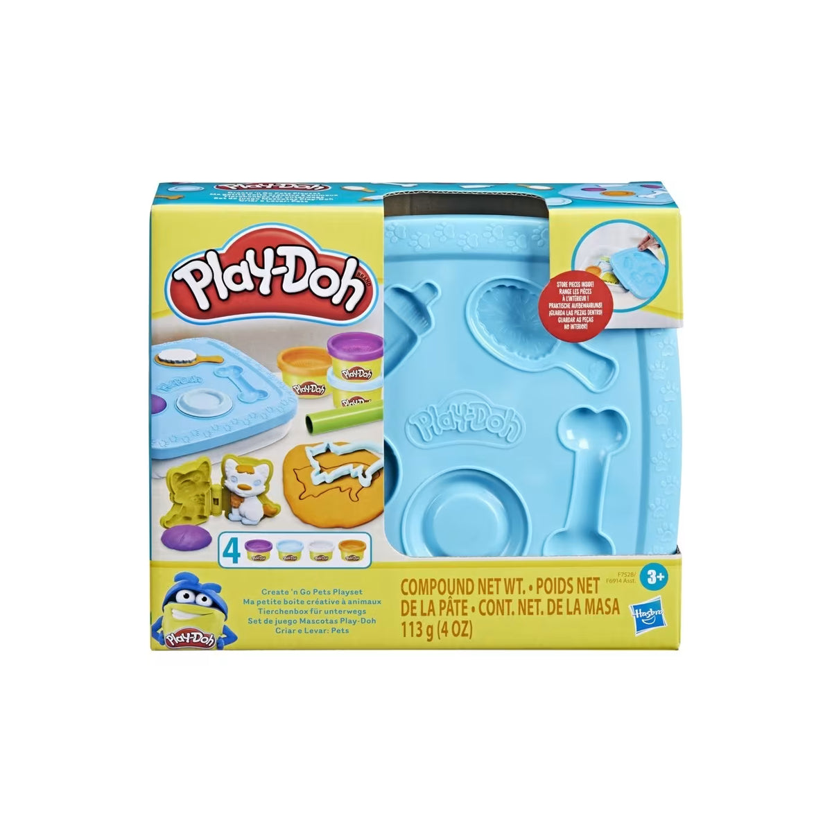 Hasbro Play-Doh Create And Go Pets Playset