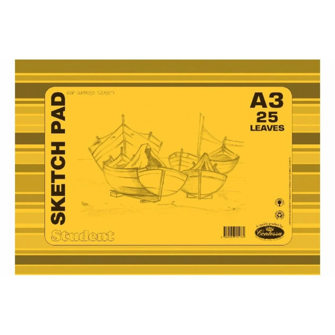 Student Sketch Pad A3 25 Leaves