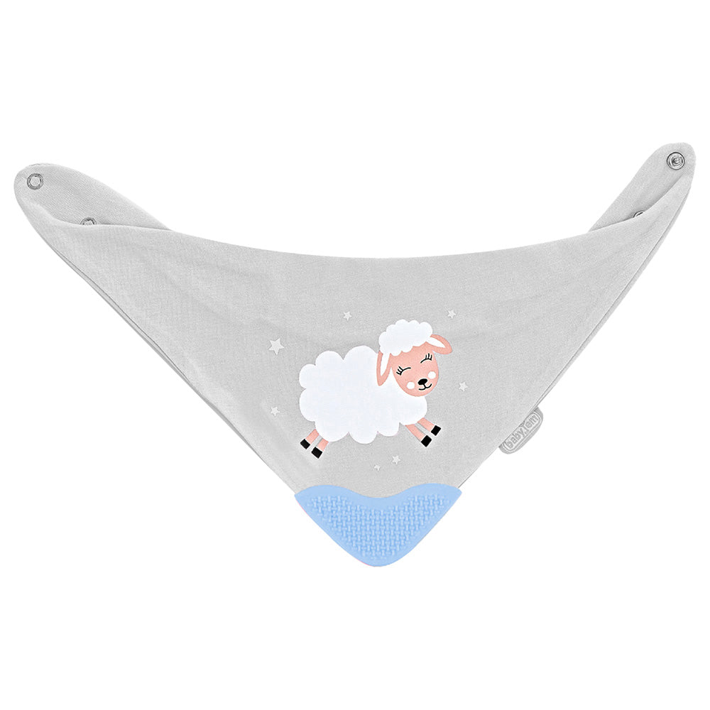 Babyjem Triangle Bib with Teether