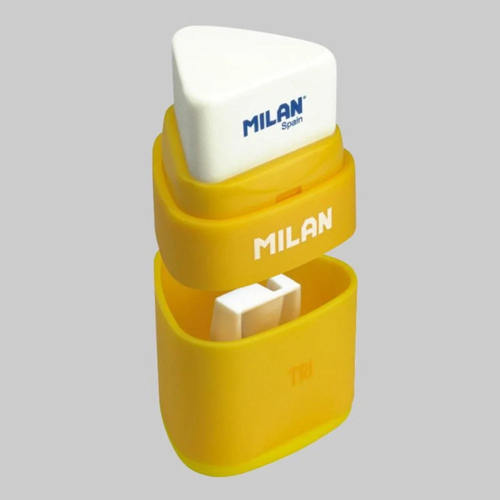 MILAN TRI Pencil Sharpener & Eraser Combination – TRI Collection