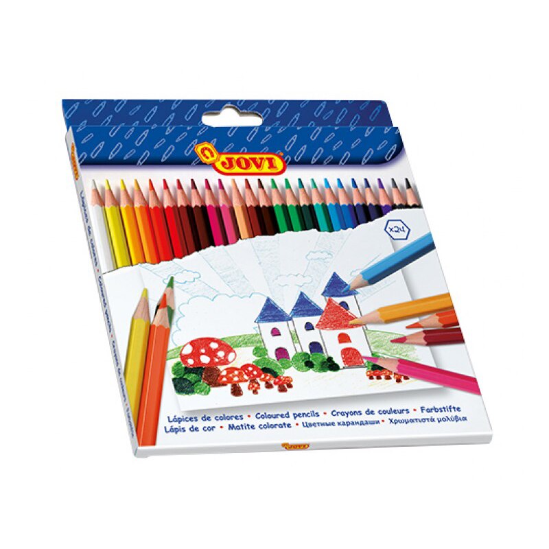JOVI Coloured Pencils (24-Pack)
