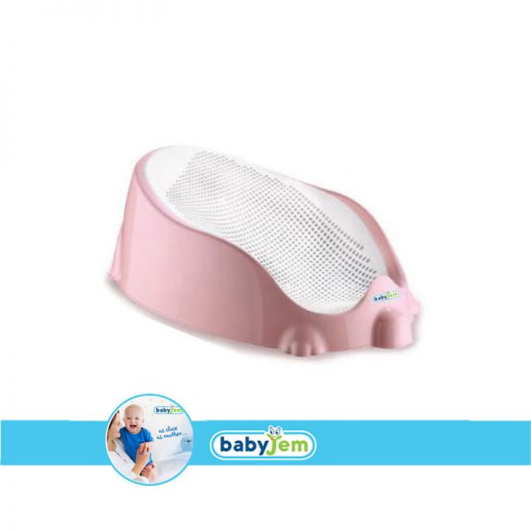 Babyjem Soft Bathing Tub Support Seat Pink