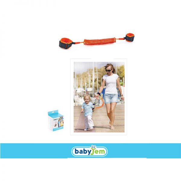 Babyjem Spiral Safety Wristband Orange