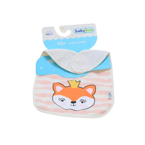 Babyjem Prince & Princess Bib Pink