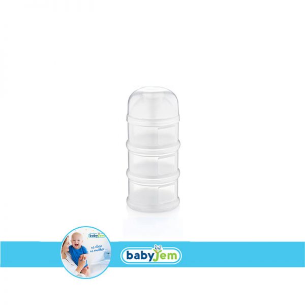 Babyjem 3-Compartment Milk Powder Dispenser