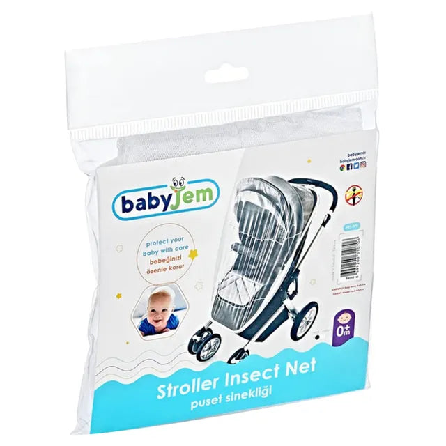 Babyjem Stroller Insect Net White