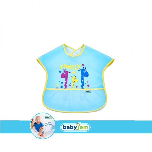 Babyjem Poly Bib Large Blue