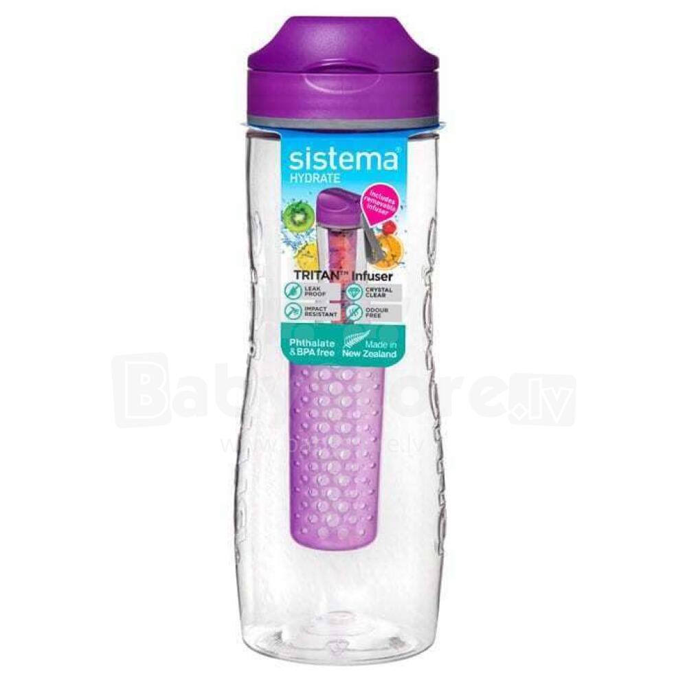 The Sistema® Hydrate Infusser Bottle 800mL - Art. 660