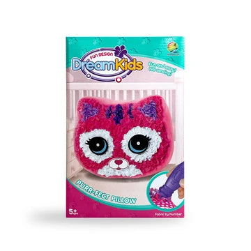 DreamKids Fun Design Purr-Fect Pillow