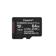 Kingston 64GB Canvas Select Plus UHS-I microSDXC Memory Card